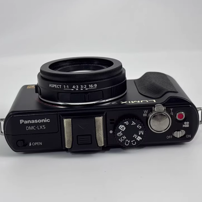 Panasonic Lumix DMC-LX5 10.1MP Digital Camera - Complete Kit