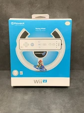Wii U Mario Kart 8 Edition Racing Wheel Power A New In Box