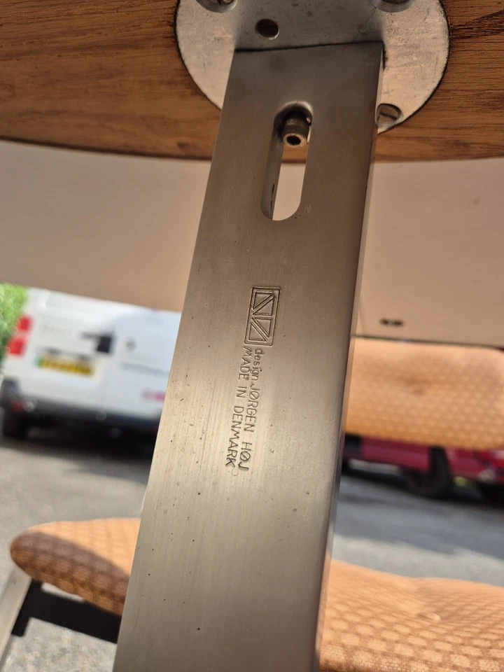 Jørgen Høj  Dining Table "Model 54" for Niels Vitsøe, Denmark, 1960s Danish - Image 2 of 4