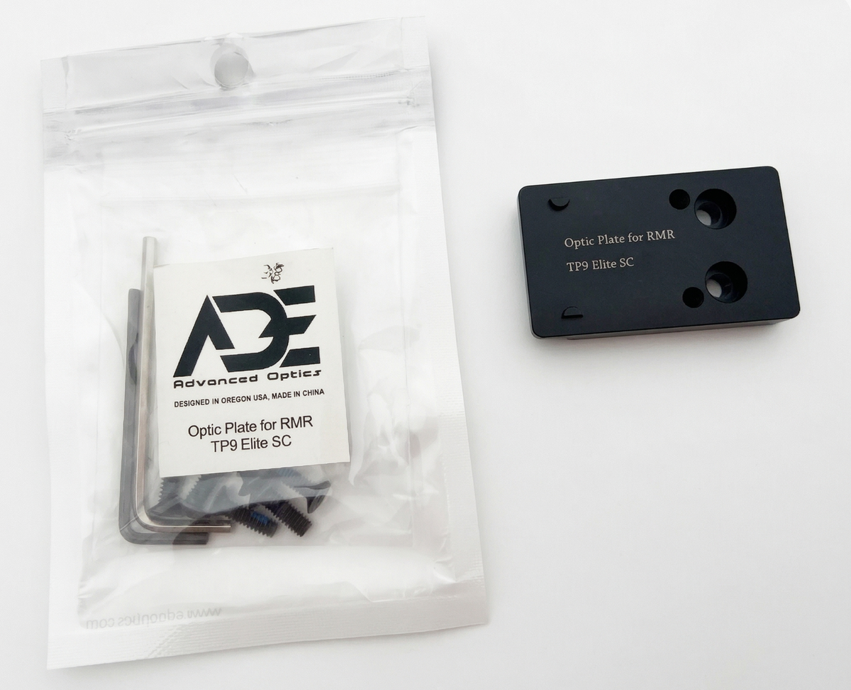 Optic Mount Plate for Canik TP9 Elite SC Pistol For Holosun 407C