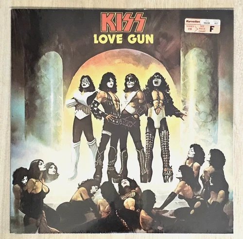 KISS Love Gun Original 1977 FIRST PRESSING FACTORY SEALED with all INSERTS