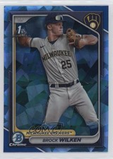 2024 Bowman Sapphire Edition Chrome Prospects Brock Wilken #BCP-86 1k9t
