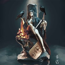 Kit Modelo Impresión 3D The Morrigan Death 1/12 1/8 1/6 Sin Pintar Sin Montar GK