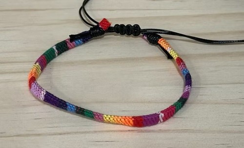 Ethnic Style Geometric Cloth Anklet (A)