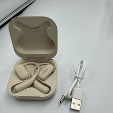 Shokz OpenFit Open-Ear Bluetooth True Wireless Earbuds - Beige T910 Tested