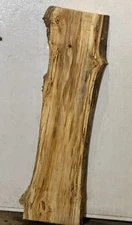 D69 Spalted Black Line Maple Burl  Live Edge Slab Figured  8%mc 42x12x1.25