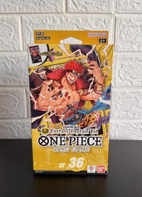 One Piece Card Game: Starter Deck (ST-36) Eustass ''Captain'' Kid - Versand am selben Tag 