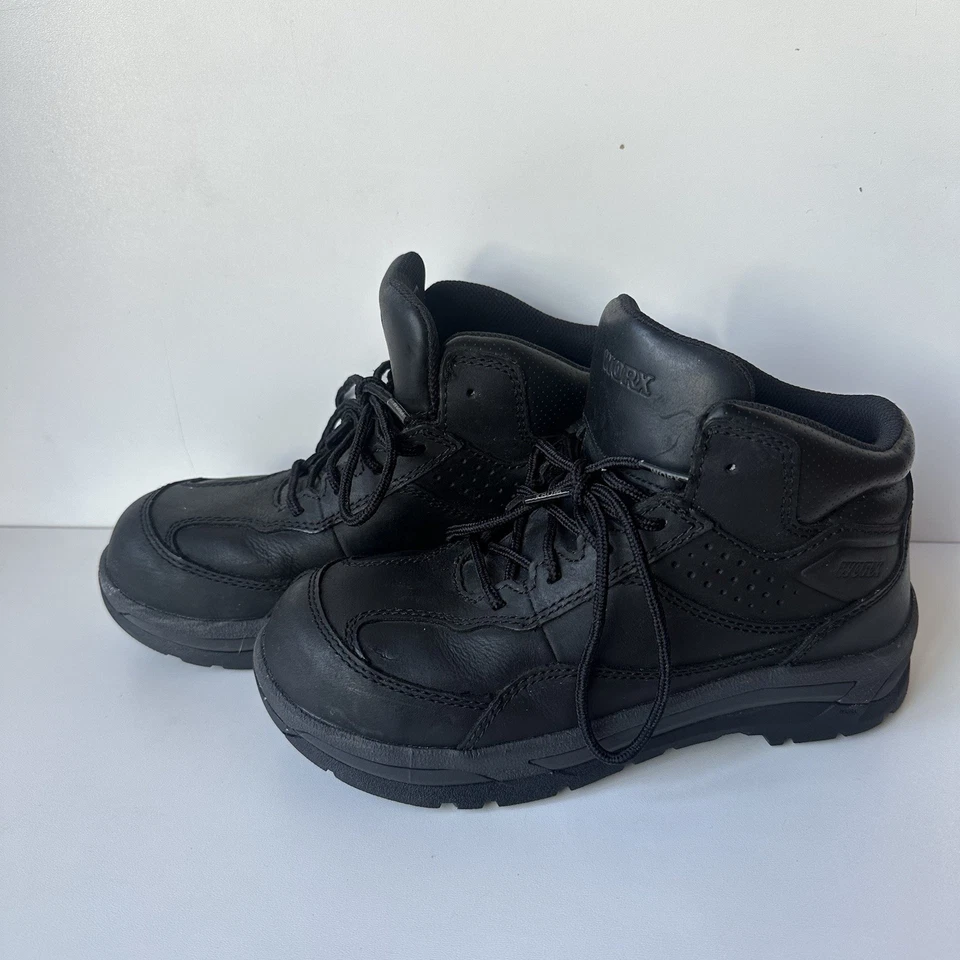 Safety Steal Toe Black WORX Boot Unisex Adult Quality Management Shoe Size: 7.5M - Image 2 of 4