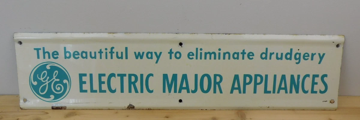 General Electric Sign In Original Advertising Signs (1930-1969