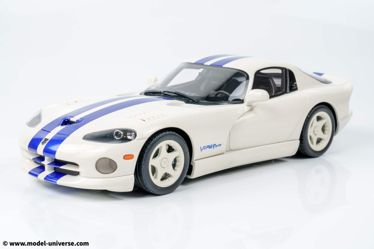 GT Spirit - 1:18 Dodge Viper GTS White 1996 - Limited Edition