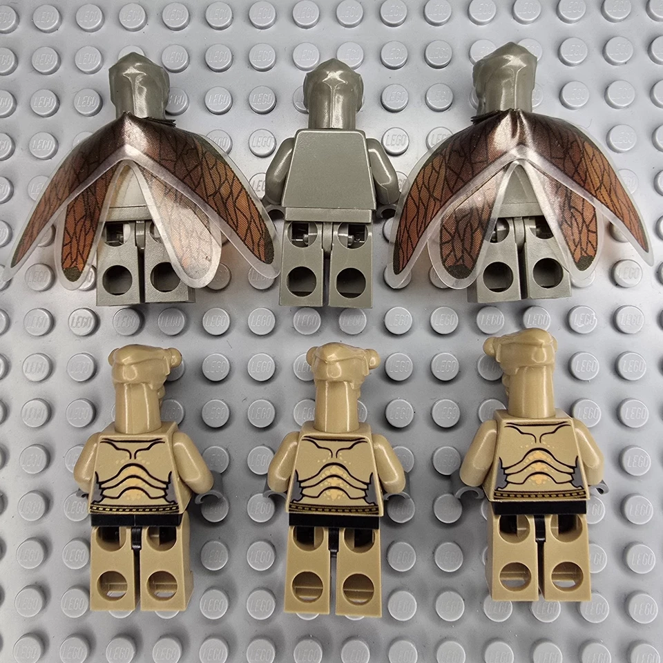 Lego Star Wars Minifiguras Lote SW0078 SW0062 SW0320 Geonosianos /2 con Alas Foto 2 de 4