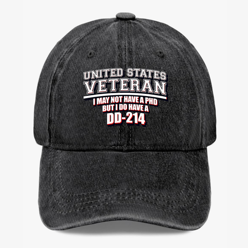 Baseballmütze DD214 Veteranen lustig Militär Humor US Veteran gewaschen verstellbar - Bild 2 von 19