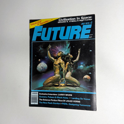 Future Magazine Jul 1978 No.3 Larry Niven Boris Vallejo Jules Verne