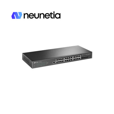 TP-Link Omada SG3428X 24-Port Gigabit L2+ Managed Switch with 4 10G SFP+ Slots