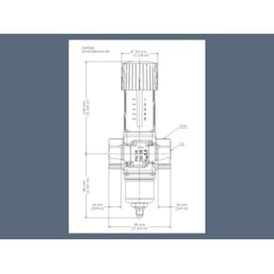 #ad #ad Danfoss 003N4104 WVFX 25 1quot; SS 4 23 Bar Pressure Operated Water Valve G $867.21