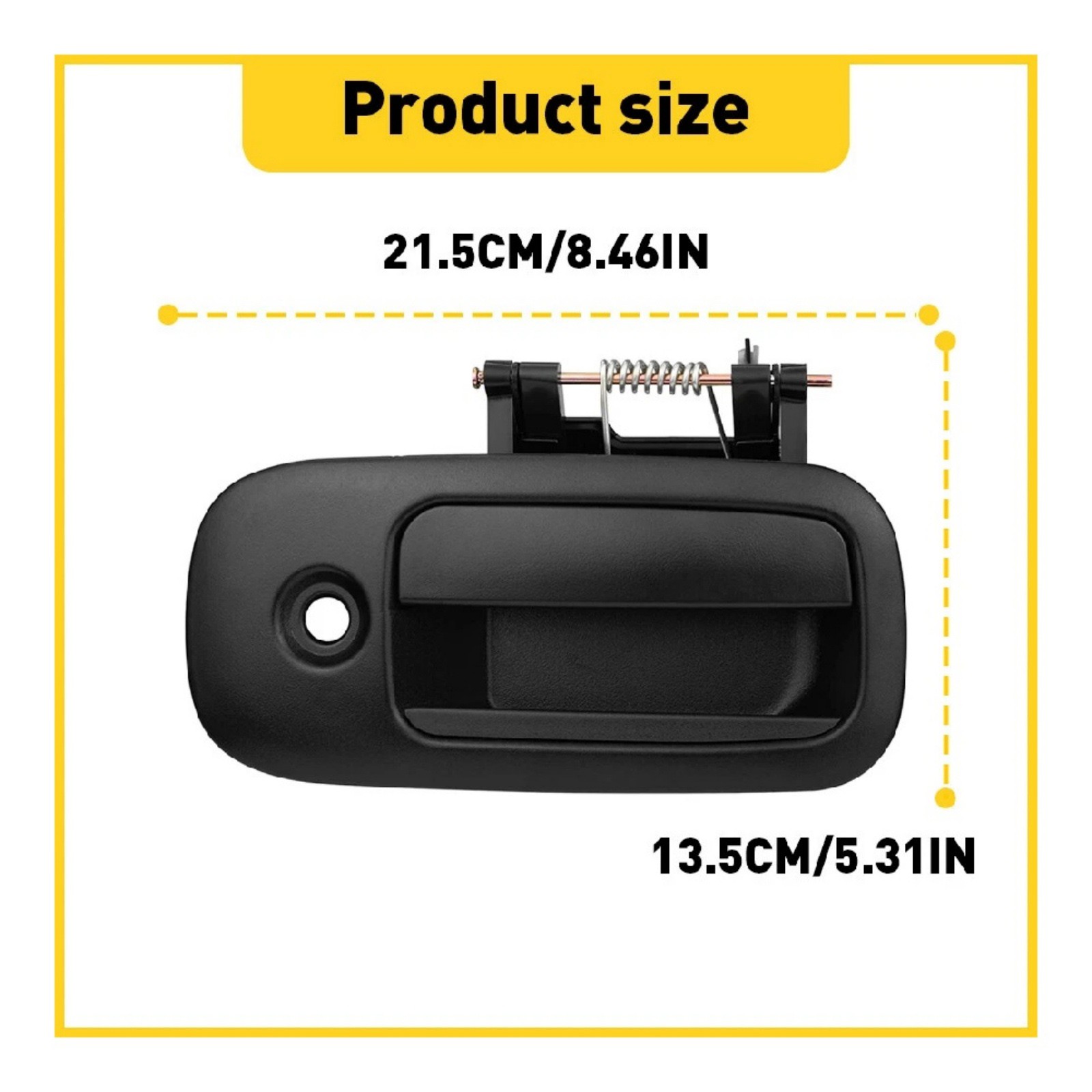 Rear Passenger Side Right Outside Door Handle for Express Van Models 1996-2009 thumbnail 13