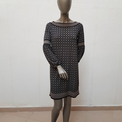 Hübsches Kleid von Max Studio, XS, schwarz, hellbraun, weiß