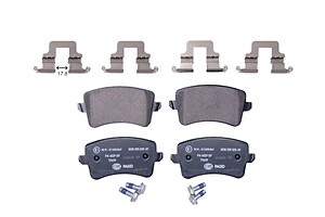 Rr Disc Brake Pads   Hella Pagid   355025391