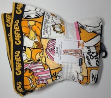 NEW Garfield Comic Strip Print Women's Soft Plush Pajama Pant Bottoms Size 3XL