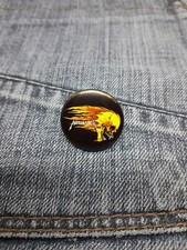 Official METALLICA Pin Badge Button (25mm) Band Merchandise Heavy Metal Rock