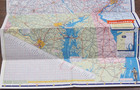 GULF OIL Gas service station Pennsylvania Tourgide road map — photo 10