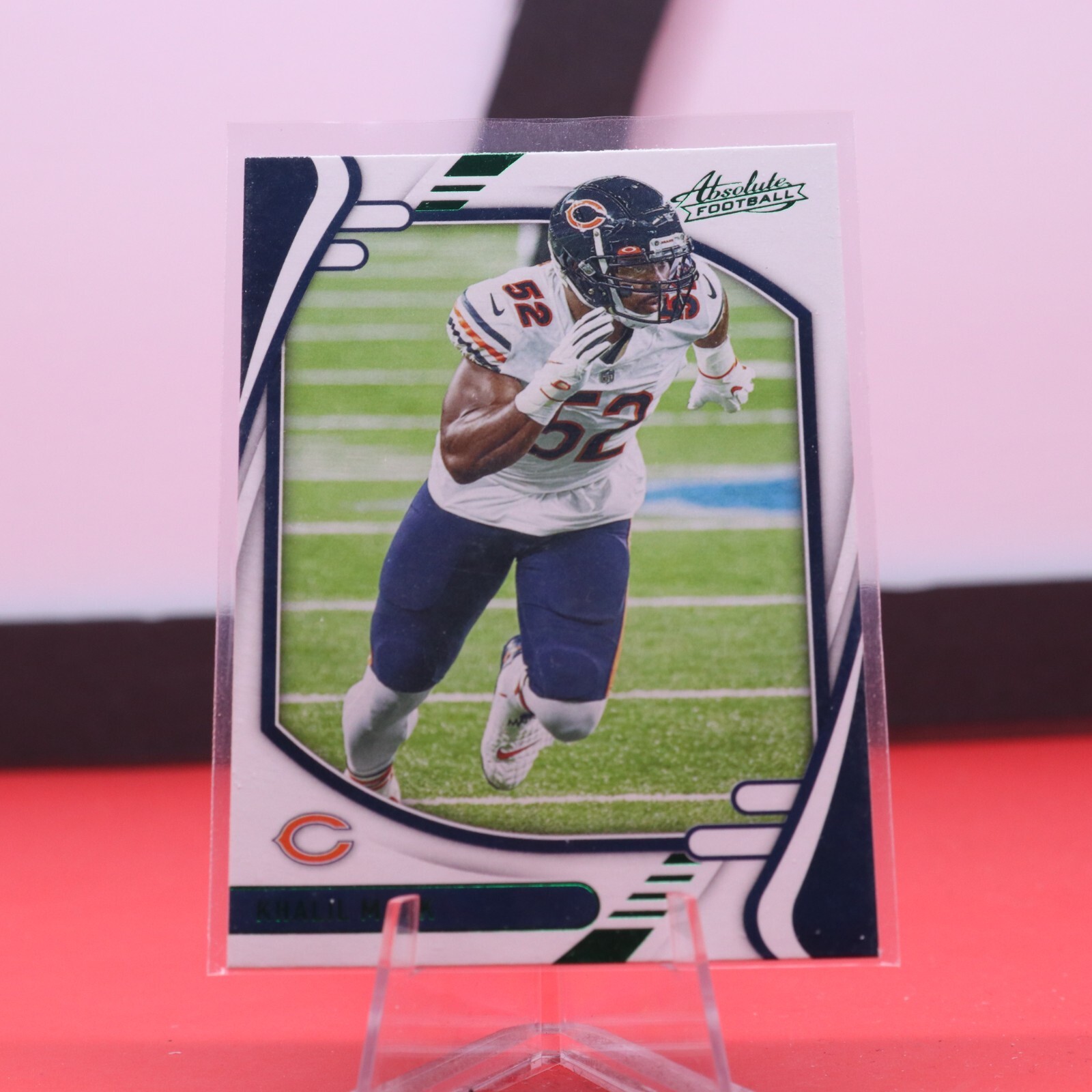2021 Panini Absolute Green 21 Khalil Mack