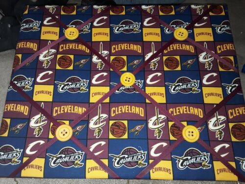 Cleveland Cavaliers Themed Memory Board. 16x20 with hooks  - Picture 1 of 2