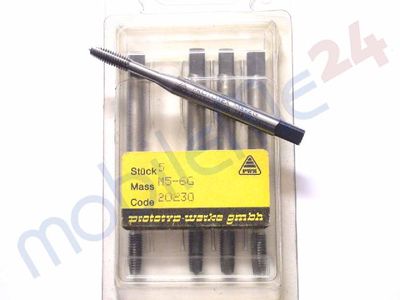1x PWZ Prototyp Gewindebohrer M5 HSSE M 5 x 0,8 Regelgewinde Einschnitt Prototex