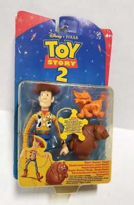1999 Mattel Disney Pixar Toy Story 2 Ropin Rescue Woody NIB | eBay