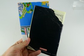 Final Fantasy (Nintendo System, 1990) NES w/ Manual & World Map & Box Tested