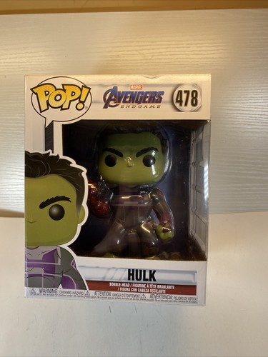 Funko Pop!   Marvels Avengers Endgame "The Hulk " 6 Inch  # 478