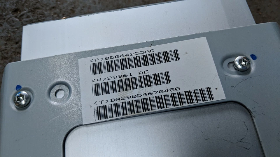 JEEP GRAND CHEROKEE WK MODULE ECU P05064118AF - Image 3 of 4