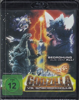 GODZILLA VS. SPACEGODZILLA ! Blu-ray Rarität Toho Japan Kult NEU OVP in Folie