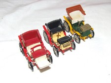 Safir Modele Depose France 3 Stück Peugeot und Decauville alt & gebraucht