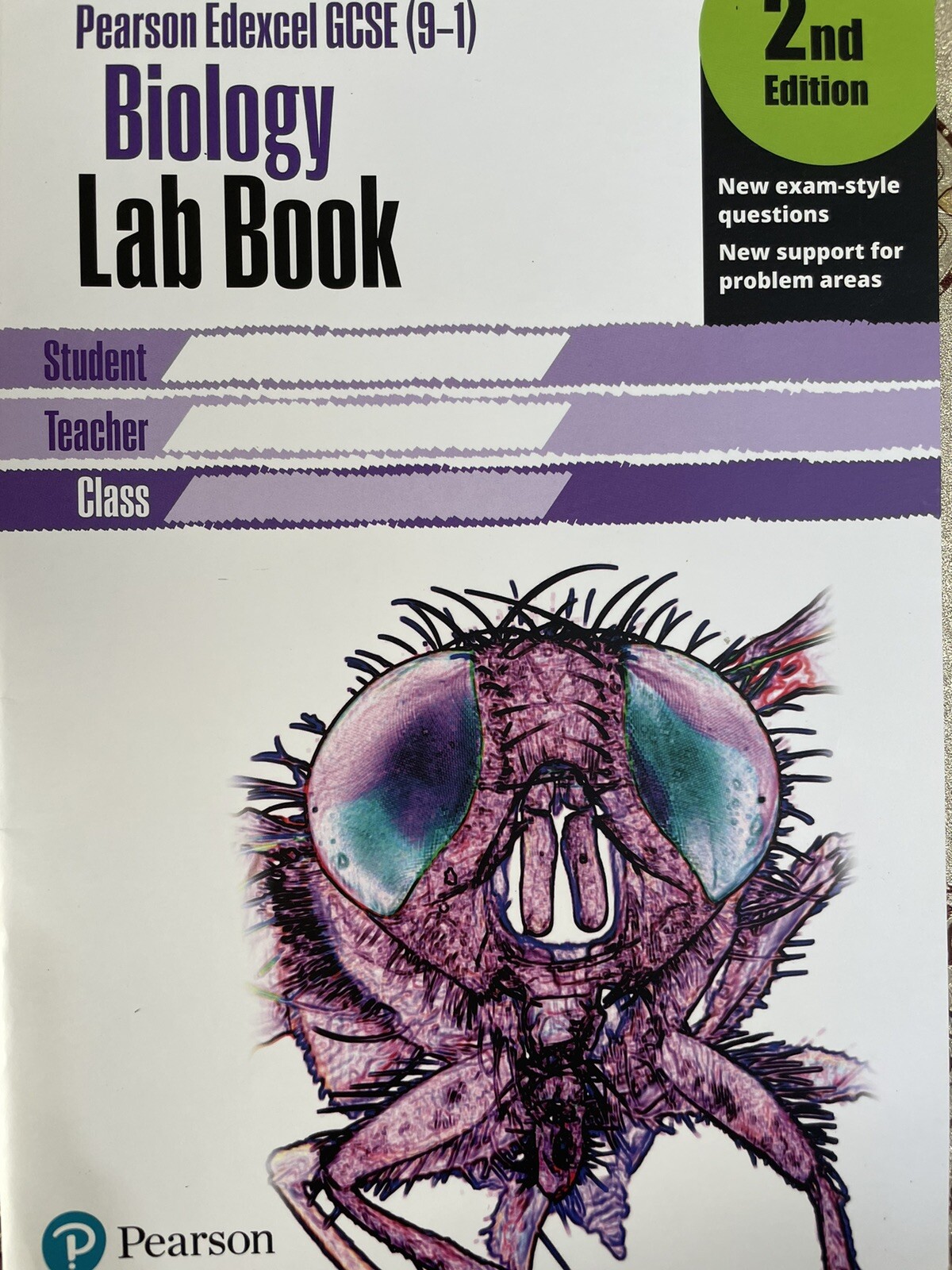 Edexcel GCSE Biology Lab Book, 2nd Edition: KS3 Lab Book Gen 1 by Not Available