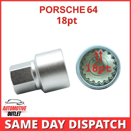SECURITY MASTER 64 LWNK 18 SPLINE KEY FOR PORSCHE, UK STOCK
