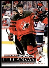 2018-19 UD Series 2 Program of Excellence Canvas #C257 Nicolas Roy