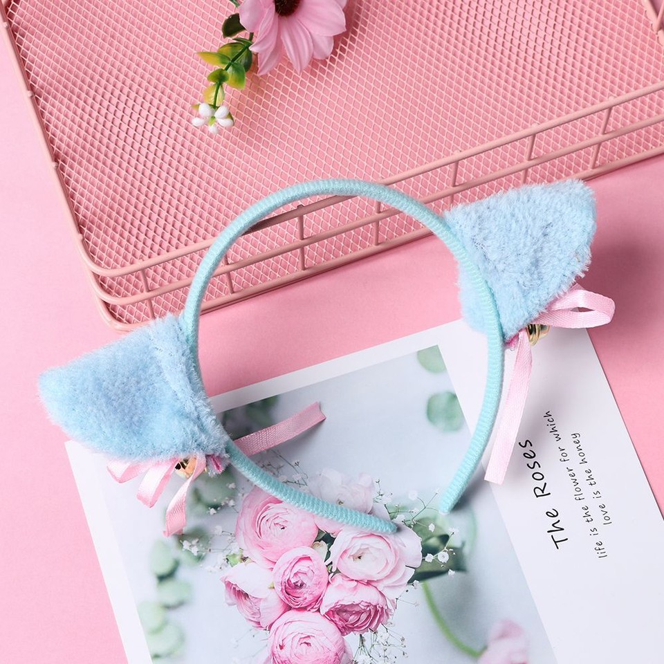 Anime Cosplay Small bell Cat Ear Head Band Hair Accessories Cartoon
