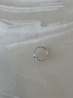 925 Sterling Silver Dainty Twisted Cross Ring Size 6 Religious Spiritual — photo 5