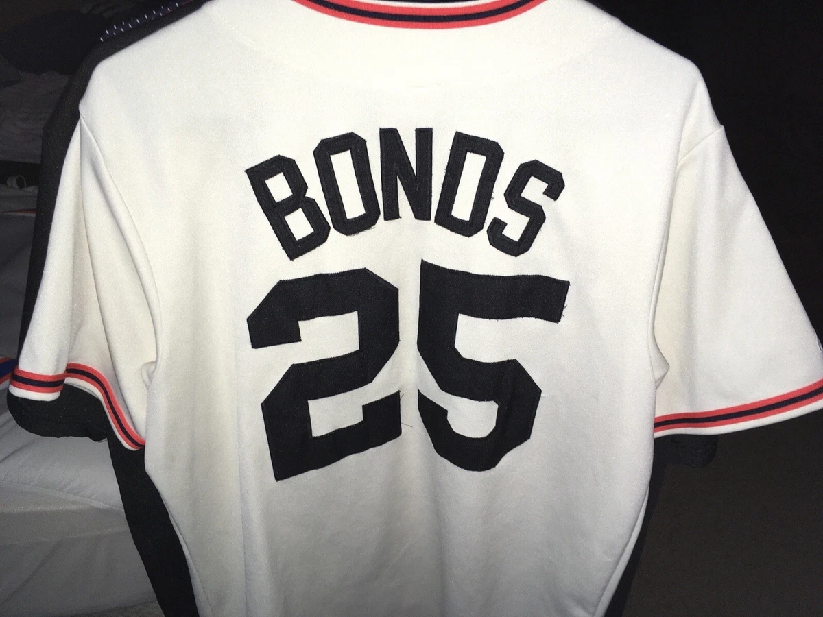 barry bonds cream jersey