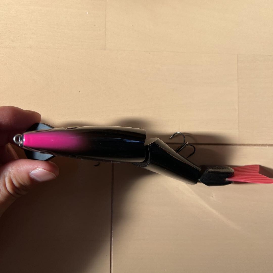 Roman Made ROMAN TRICK Wood hard lure rare Big bait  bass fishing handmade japan - Image 6