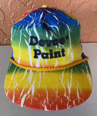 Vintage Devoe Paint Tie Dye Colorful Fresh Prince SnapBack Hat