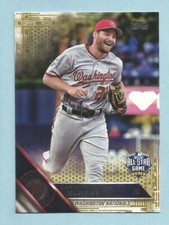 2016 Topps Baseball Update GOLD Daniel Murphy US125 Washington Nationals