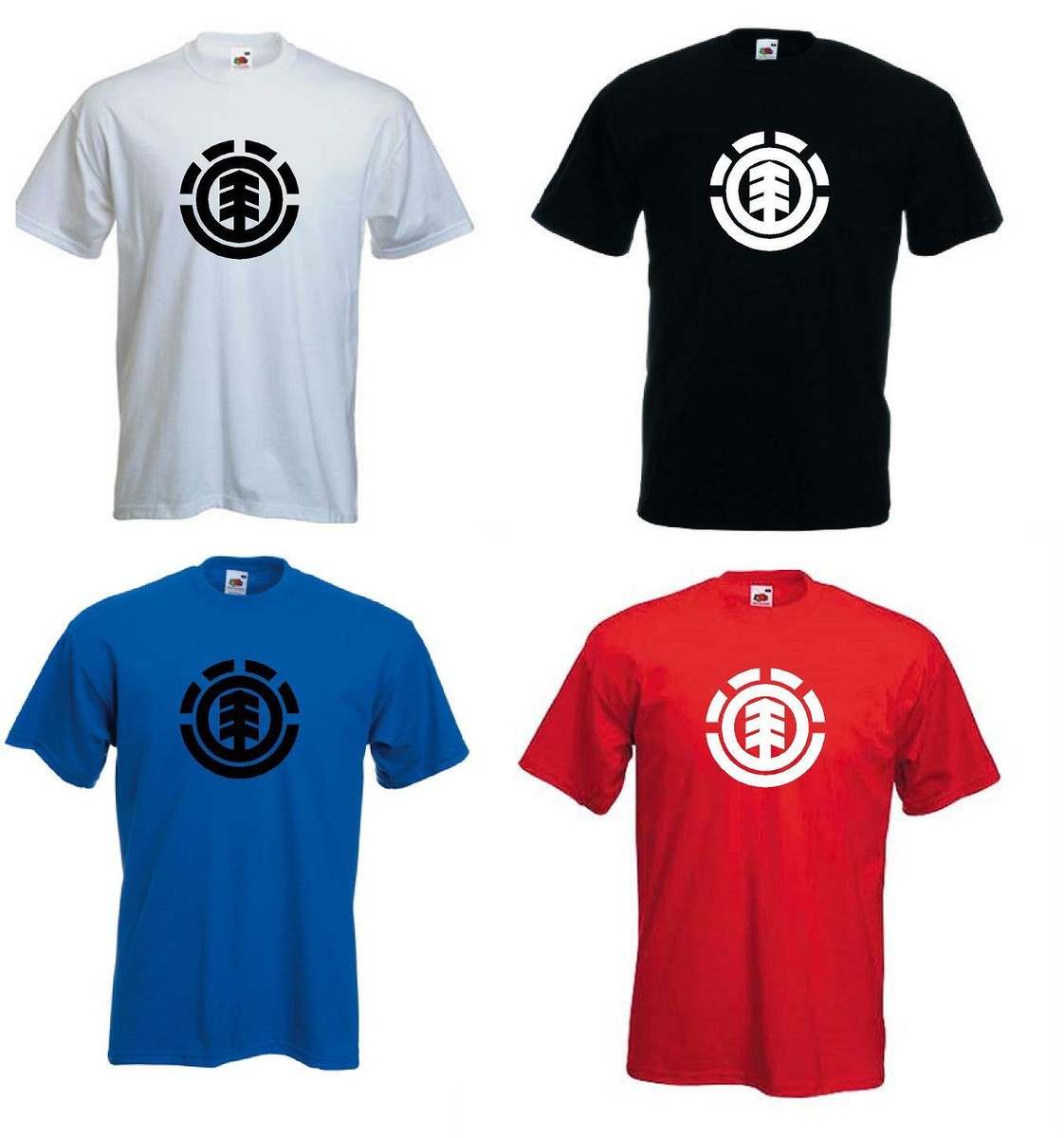 CAMISETA ELEMENT, DC, VANS, ECKO,