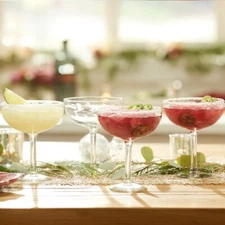 Princess House Heritage Margarita Glasses Set of 4 (3650) New!