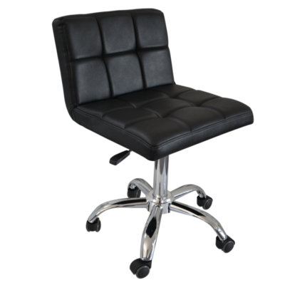 Tabouret Roulant Hydraulique HORUS Pour Massage, Tatouage, Esthétique - Hauteur 50-65 Cm - Acier - 5 Kg - Neuf