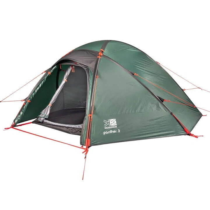 Karrimor Panther Person Green Tent (RRP £219) Hiking/Festival Free  Postage