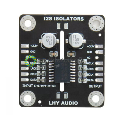 IIS I2S Signal Isolation Board Isolator Amanero Digital Audio Separation Noise
