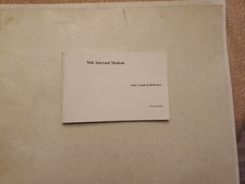 U. S. Robotics 56K Internal Modem User's Guide  Reference Manual - Vintage 1977