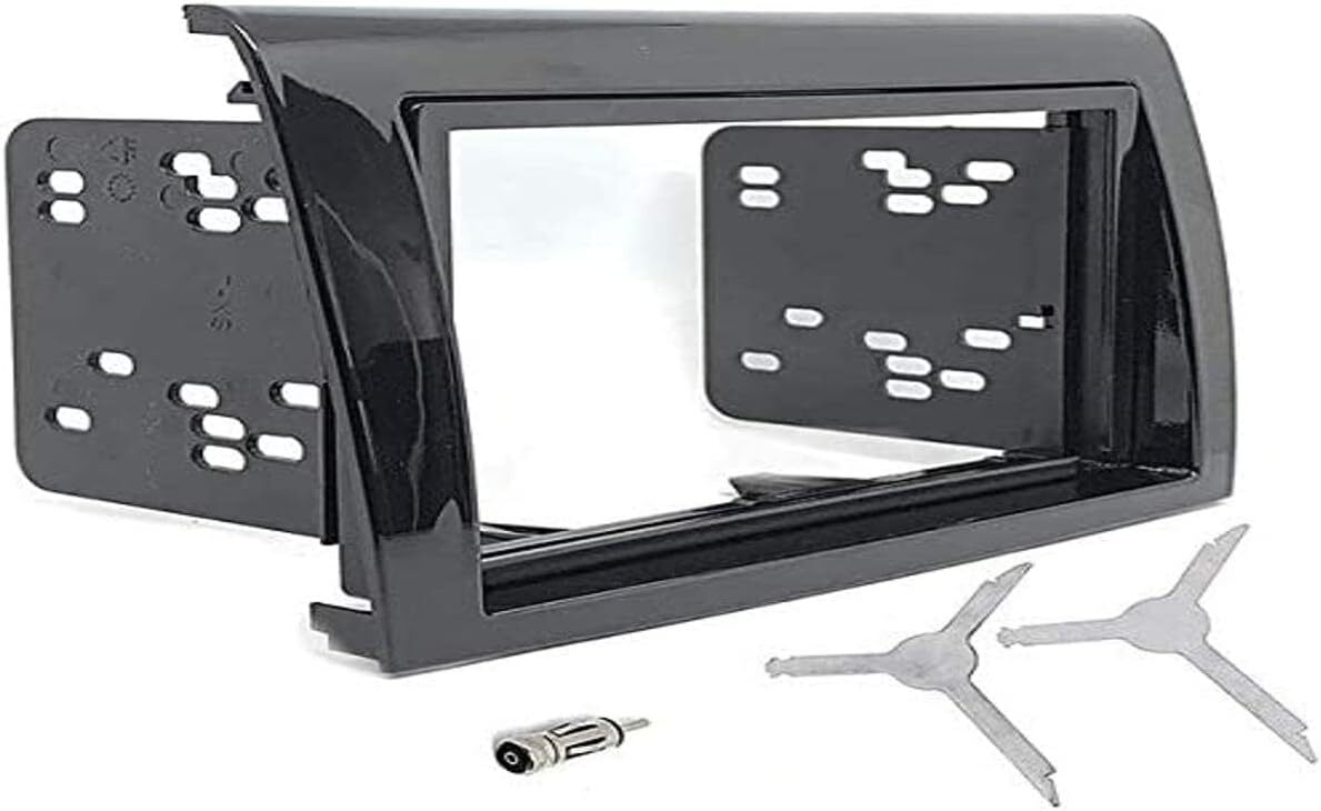 Sound Way Kit Montaggio Autoradio, Mascherina 2 DIN con Supporti di...